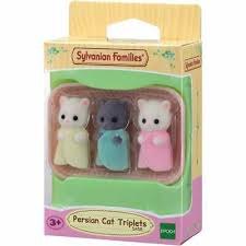Sylvanian Persian Cat Triplets