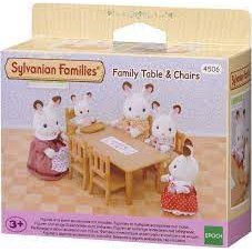 Sylvanian Table And Chairs