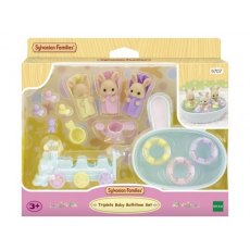 Sylvanian Triplets Baby Bathtime Set
