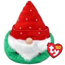 TY Christmas Beanie Ball Topsy Gnome