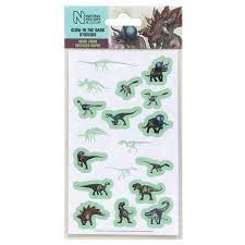 NHM Dinosaurs GITD Stickers NHM Dinosaurs GITD Stickers