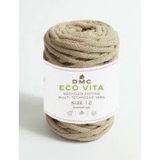 Cotton Nova Vita Re-cycled for Knitting Crochet and Macrame Natural