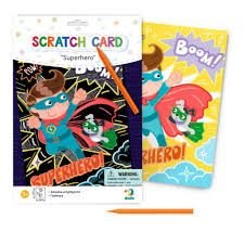 Scratch Card Superhero