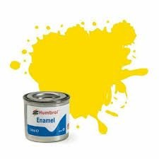 Humbrol Enamel 69 Gloss Yellow