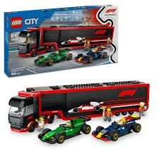 Lego City F1 Truck with RB20 & AMR24 F1 Cars Lego City F1 Truck with RB20 & AMR24 F1 Cars