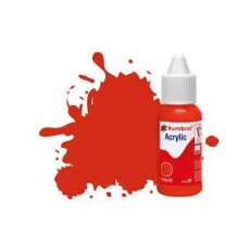 Acrylic Dropper 174 Signal Red Satin