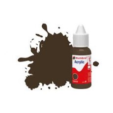 Acrylic Dropper 10 Service Brown Gloss