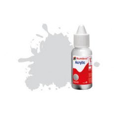 Acrylic Dropper 11 Silver Metallic