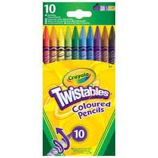 Crayola 10 Twistable Pencils