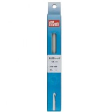 Prym Crochet Hook Aluminum Grey - 6.00mm Prym Crochet Hook Aluminum Grey - 6.00mm