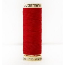 Gutermann 100m Sew All Polyester Thread - Col 156 Crimson Red