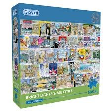 Gibsons 500pc XL Bright Lights & Big Cities Gibsons 500pc XL Bright Lights & Big Cities