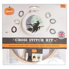 Simply Make Cross Stitch Kit Halloween Moon