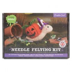 Simply Make Needle Felting Kit Pumpkin Snail