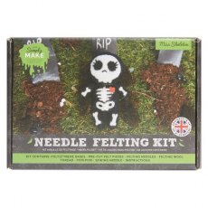 Simply Make Needle Felting Halloween Cute Skeleton