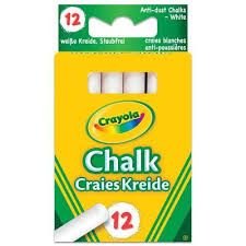 Crayola White Chalk