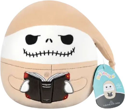 Squishmallows 8" Disney Nightmare Before Christmas Jack In Pyjamas
