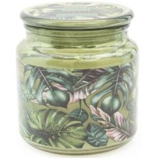 Lidded Candle Jar - Bali Whirls Lidded Candle Jar - Bali Whirls