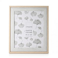 2 Tone Wood-Grey 8"x10