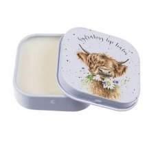 Wrendale Lip Balm Tin - Highland Cow