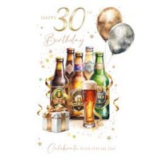 30 Birthday Gold