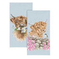 Wrendale Pocket Tissues - Highland Cow