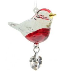 Fantasy Glass Pretty Little Bird - Robin Fantasy Glass Pretty Little Bird - Robin