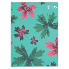 RHS Sketchbook A5 Harback RHS Leaf Pattern RHS Sketchbook A5 Harback RHS Leaf Pattern
