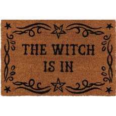 Door Mat - The Witch Is In Door Mat - The Witch Is In
