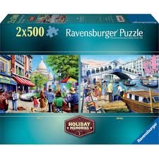 Ravensburger 2x500pc Holiday Memories Puzzles