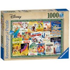 Ravensburger 1000pc Disney Vintage Posters Puzzle Ravensburger 1000pc Disney Vintage Posters Puzzle