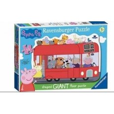 Ravensburger Peppa Pig Shaped Giant Floor Puzzle Ravensburger Peppa Pig Shaped Giant Floor Puzzle