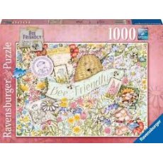 Ravensburger 1000pc Bee Friendly Puzzle Ravensburger 1000pc Bee Friendly Puzzle