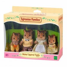 Sylvanian Families Walnut Squirrel Family