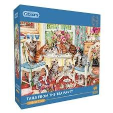 Gibsons 500pc Tails From The Tea Party Gibsons 500pc Tails From The Tea Party