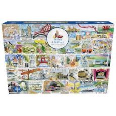 Gibsons 1000pc British And Brilliant Puzzle Gibsons 1000pc British And Brilliant Puzzle