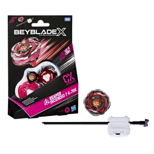 Beyblade X Booster Single Top CX Starter Set Reaper Incendio T 4-70K