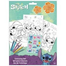 Stitch 15pc Colouring Set