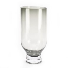 Smoked Glass Vase 25cm Smoked Glass Vase 25cm