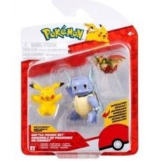 Battle Figure Set Pikachu Wartortle Flapple