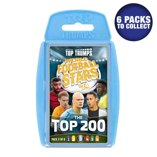 Top Trumps World Football Stars Pack 3