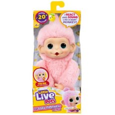Little Live Pets My Baby Monkey Minis Luna Lemon