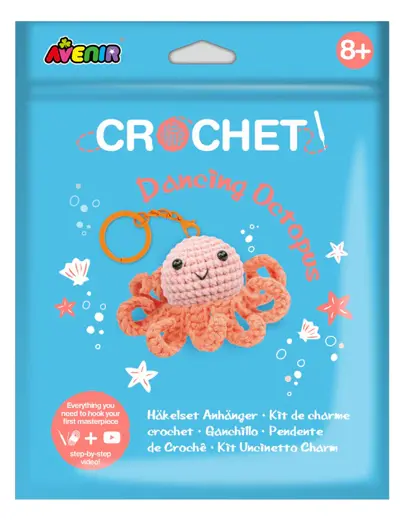 Avenir Crochet Dancing Octopus