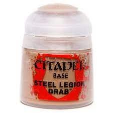 Citadel Base Steel Legion Drab 12ml Citadel Base Steel Legion Drab 12ml