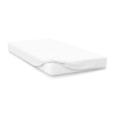 Belledorm White 200 Thread Count Polycotton Fitted Sheet