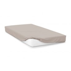 Belledorm Mushroom 200 Thread Count Polycotton Fitted Sheet