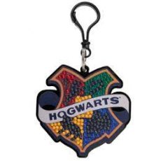 Crystal Art Bag Charm Harry Potter Crest