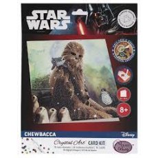 Crystal Art Card 18x18 Chewbacca