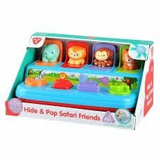 Playgo - Hide and Pop Safari Friends