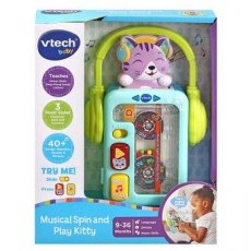 Vtech Baby 9M+ Musical Spin And Play Kitten